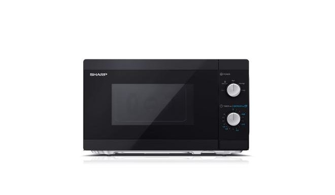 Sharp YC-MS01E-B Microwave Countertop Solo Microwave 20 L 800 W Black ...