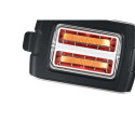 Bosch TAT6A913 toaster 2 slice(s) 1090 W Black, Stainless steel