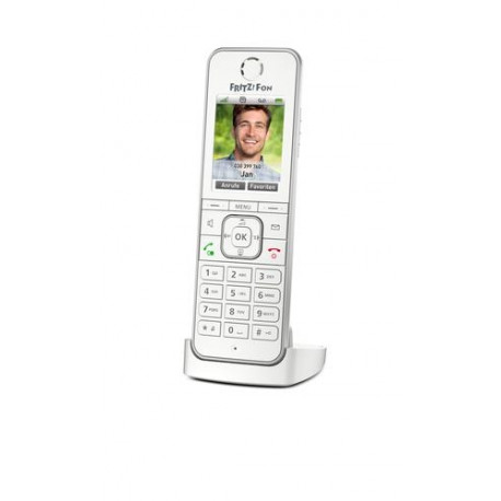 AVM FRITZ!Fon C6 DECT telephone Caller ID White
