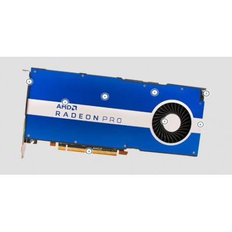 AMD videokaart Pro W5500 8 GB GDDR6