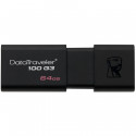 Kingston mälupulk 64GB USB 3.0 DataTraveler 100 G3 100MB/s