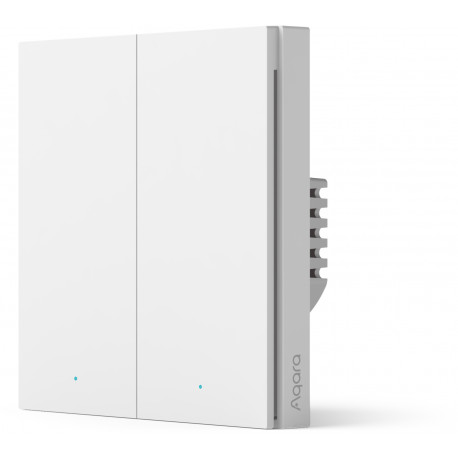 Aqara seinalüliti Smart Wall Switch H1 Double (with neutral)