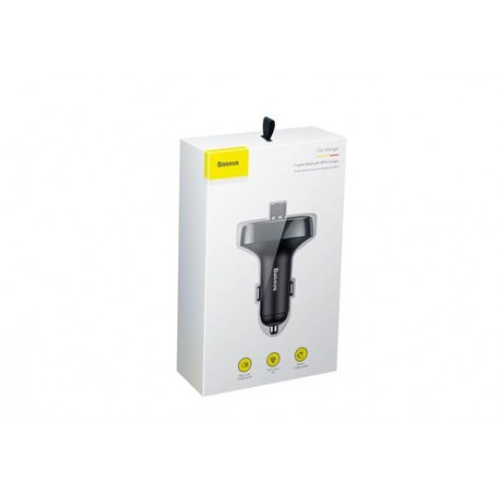 Baseus CCALL-TM0A FM transmitter 87.5 - 108 MHz Cigar lighter Black