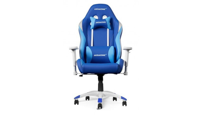 AKRacing California PC gaming chair Upholstered padded seat Blue, White