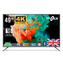 TV Set|GAZER|49"|4K/Smart|3840x2160|Wireless LAN|Bluetooth|Android|Graphite|TV49-US2G
