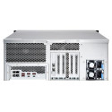 QNAP TS-2483XU-RP NAS Rack (4U) Ethernet LAN Black E-2136