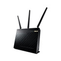 ASUS RT-AC68U wireless router Gigabit Ethernet Dual-band (2.4 GHz / 5 GHz) Black