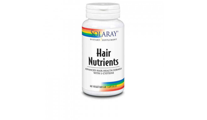 Средство для укрепления волос Solaray 2310454 (60 штук) (60 uds)
