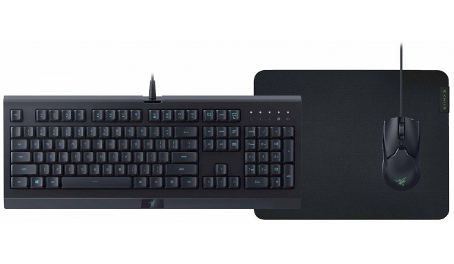 Razer klaviatuur + hiir + hiirematt Cynosa Lite Level Up Bundle US