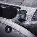 Ugreen quick car charger 2x USB 36W Quick Charge SCP FCP AFC gray (CD213 10144)