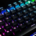 Modecom Volcano Lanparty Mechanical Gaming PC USB Keyboard RGB / LED