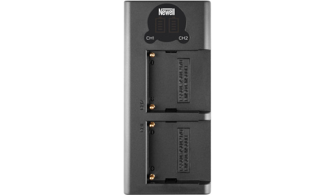 Newell akulaadija DL-USB-C Dual Channel NP-F550/770/970