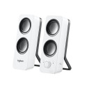 Logitech Z200 Stereo Speakers White Wired 10 W