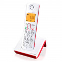 Bezvadu Tālrunis Alcatel S-250 DECT SMS LED Balts Sarkans