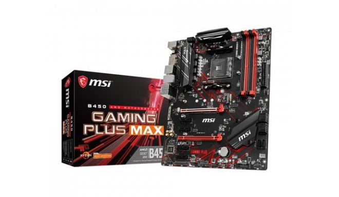 MSI emaplaat B450 GAMING PLUS MAX AMD B450 Socket AM4 ATX