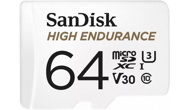 Sandisk memory card microSDXC 64GB High Endurance