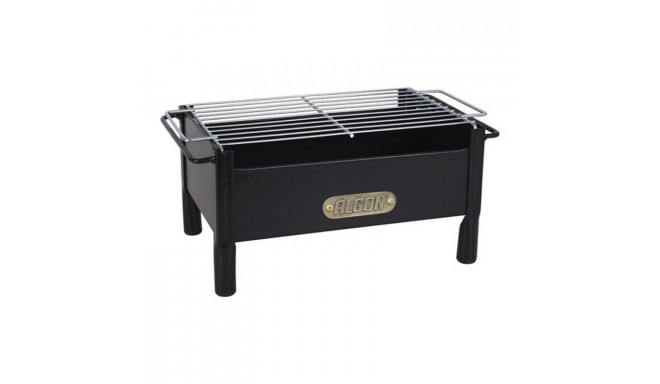 Barbecue Portable Algon Iron Black (33 x 23 cm)