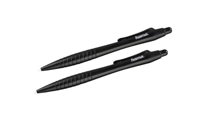 Puutepliiats Hama XXL Input Pens, Stylus kit for Nintendo 3DS XL, 2DS/3DS and DSi XL, set of 2, blac