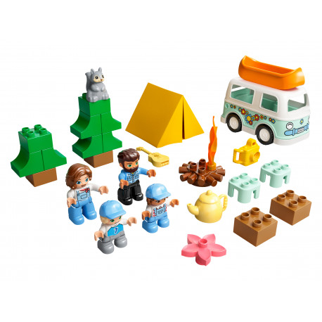 10946 LEGO® DUPLO® Town Ģimenes piedzīvojums ar autofurgonu