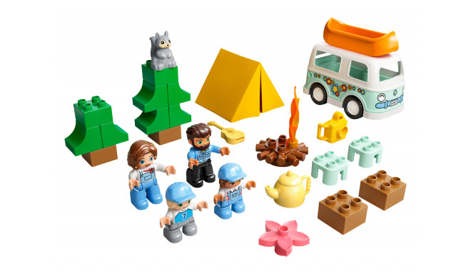 10946 LEGO® DUPLO® Perekond telkimisautoga