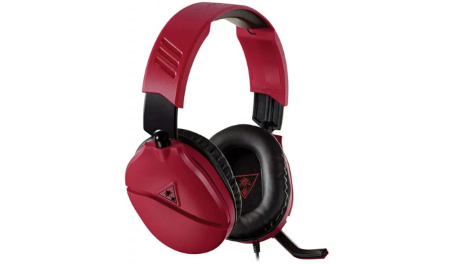 Turtle Beach kõrvaklapid + mikrofon Recon 70, punane