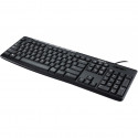 Logitech K200 Wired keyboard, USB, RU, Black