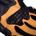 Leather Motorcycle Gloves W-TEC Flanker B-6035 - Black M