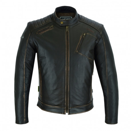 Leather Motorcycle Jacket W-TEC Embracer