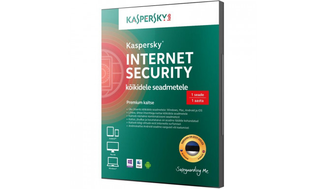 Kaspersky Internet Security uuendus 1. arvutile (1 a)