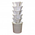 Vertikaalne aiakomplekt Irisana Terracota Ecogarden Plastmass Terrakota (45 x 45 cm)