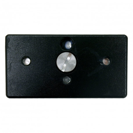 Caruba Cablestop Statiefplaat Zwart
