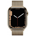 Apple Watch 7 GPS + Cellular 45mm Stainless Steel Milanese Loop, gold (MKJY3EL/A)