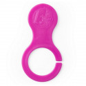 Coin Keyring with Carabiner 142451 (Fuchsia)