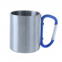 Чашка с ручкой и карабином 144509 (210 ml) (Синий)