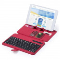 Bluetooth Keyboard with Support for Mobile Device 145739 (Blue)