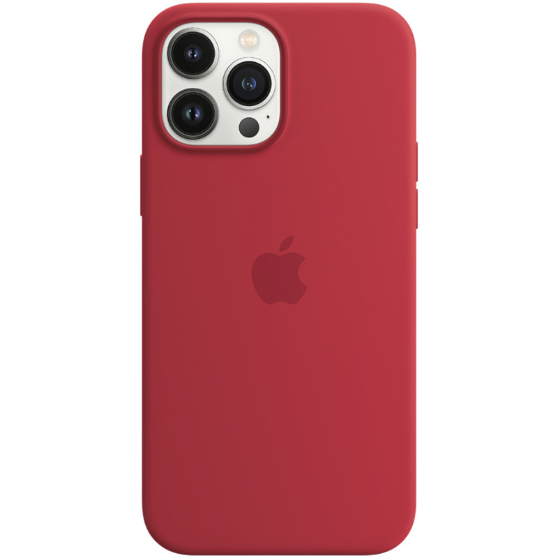 iPhone 13 Silicone Case with MagSafe - (PRODUCT)RED