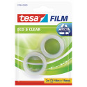 Teip Tesa, Eco & Clear, 10m x 15mm, 2 tk/pakis, läbipaistev