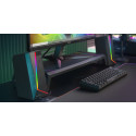 Mars Gaming MS7 Bluetooth Stereo Speakers / 20W / 3.5mm Audio / RGB / Black