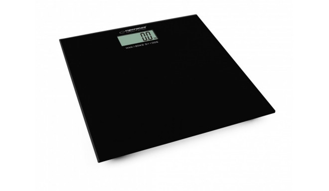 Esperanza bathroom scale EBS002K, black