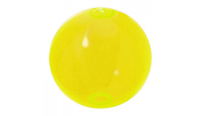 Надувной мяч 144409 Прозрачный (Жёлтый)
