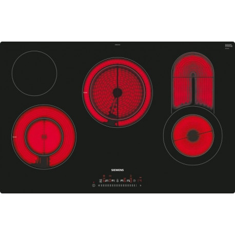 Siemens hob ET801FCP1D iQ300 black / silver