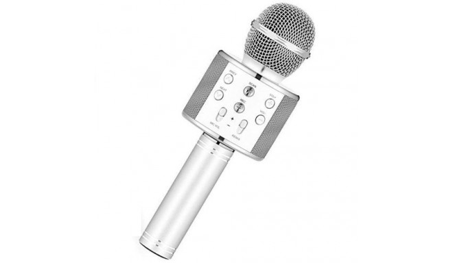 Blackmoon (8997) Karaoke mikrofons Bluetooth 4.0 (Pelēks)