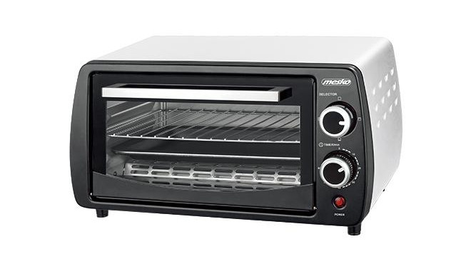 Mesko MS 6004 toaster oven Black, Satin steel