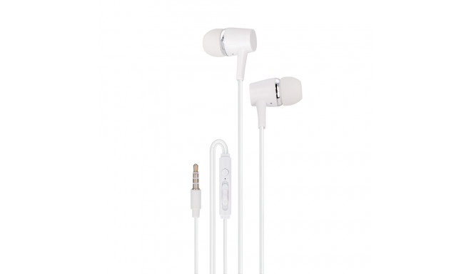 Setty wired earphones white