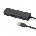3-Port USB Hub 1LIFE 1IFEUSBHUB3 USB 3.0 Black
