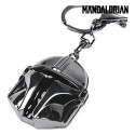 Цепочка для ключей 3D The Mandalorian Серебристый Silver
