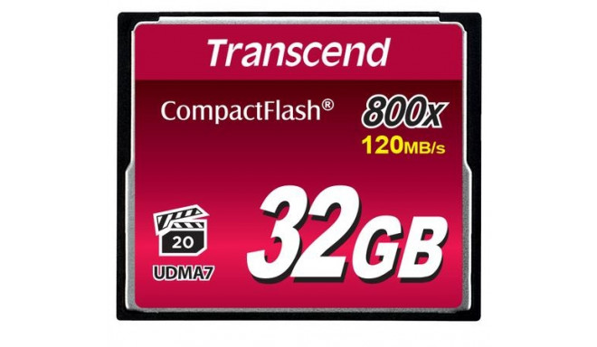 Transcend CompactFlash 800x 32GB