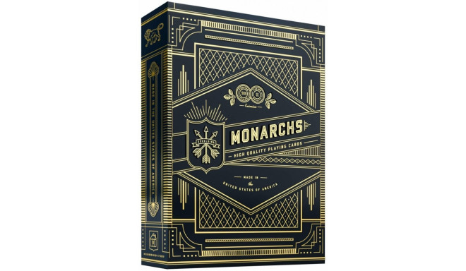 Karty Monarchs Deck Czarne