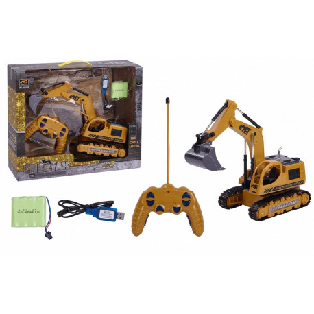 Askato R/C Excavator with light