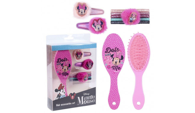 Аксессуары для волос Minnie Mouse Розовый (8 pcs)